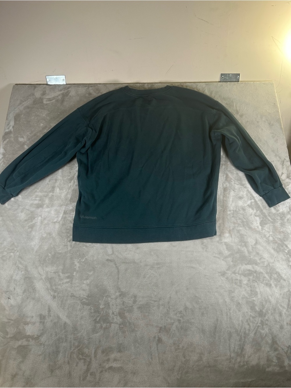 Lululemon Crewneck Sweatshirt Dark Green - Picture 3 of 10